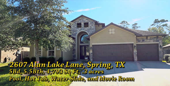 2607 Alan Lake Lane, Spring, TX