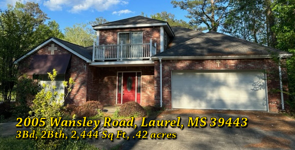 2005 Wansley Road, Laurel, MS